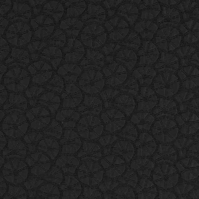 Knallerangebot Jacquardstoff Blumen Marineblau