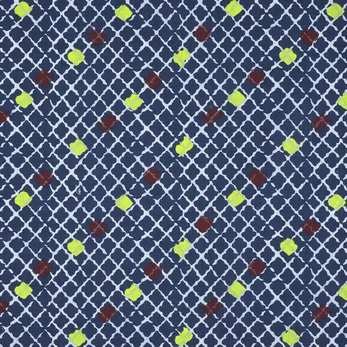 Baumwollbatist mit Rautenmuster Limited Edition