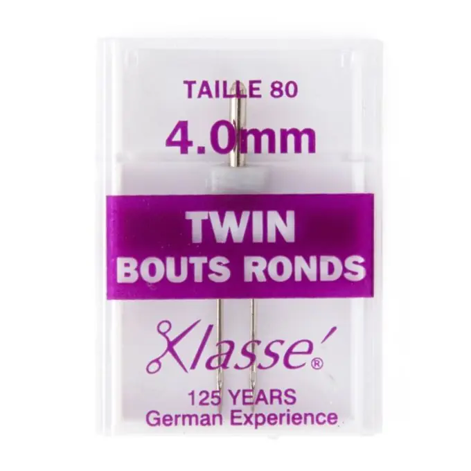 Doppelte Nadel für Nähmaschinen mit rundem Kopf 80, 3 mm Neuheit