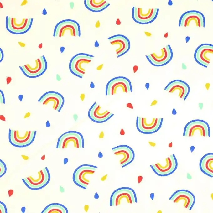 Jerseystoff Regenbogen Meistverkauft