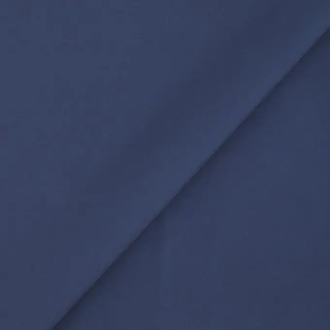 Nur Heute Baumwollsatin, einfarbig Marineblau