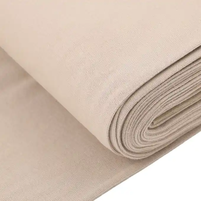 Jerseystoff Schlauchware Beige Ab Werk