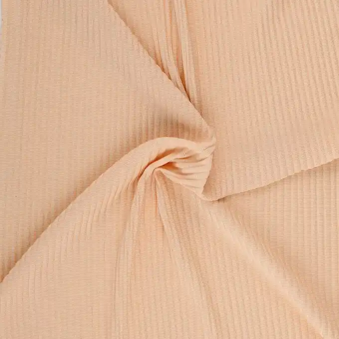 Plissierter Jerseystoff Nude Solange Der Vorrat Reicht