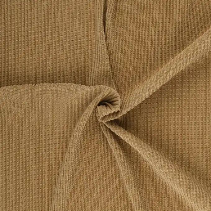 Wochenendangebot Plissierter Jerseystoff Golden