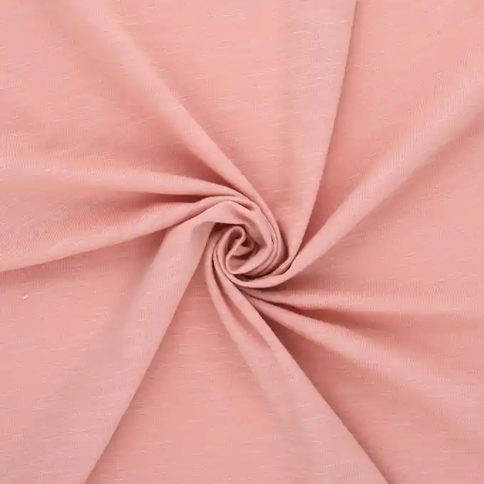 Sofort Bestellen Jerseystoff Slub Hellrosa