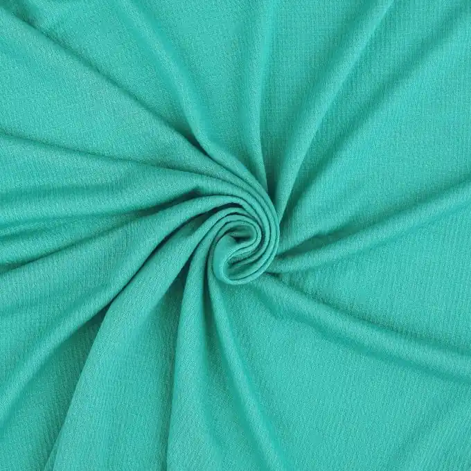 Neu Im Sortiment Strickstoff Türkis