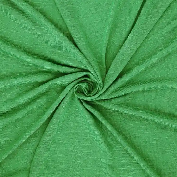 Zertifiziert Jerseystoff Viskose Hellgrün