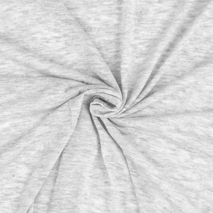 Jerseystoff Slub Hellgrau Sonderaktion