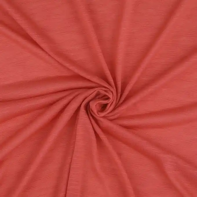 Jerseystoff Slub Rosa Schnäppchen