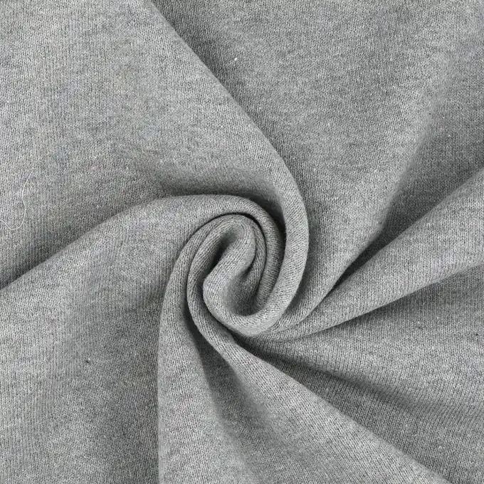 Dicker Sweatshirtstoff Grau Hochwertig
