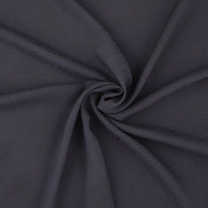 Billig Dunkelblauer Viskosestoff