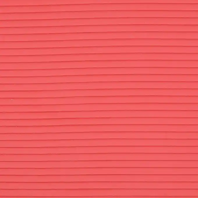 Großhandel Kreppstoff plissiert koralle