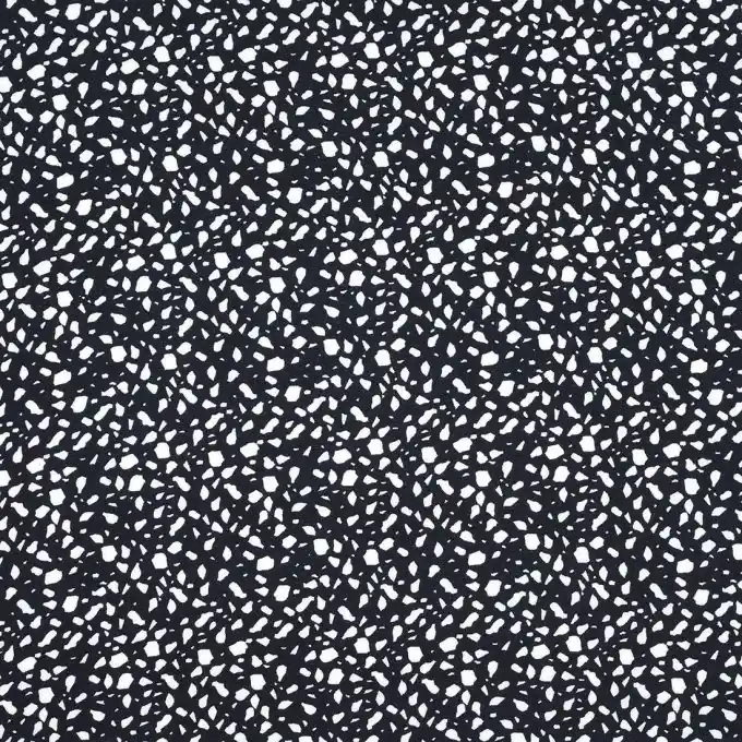 Markenware Viskosestoff Marineblau