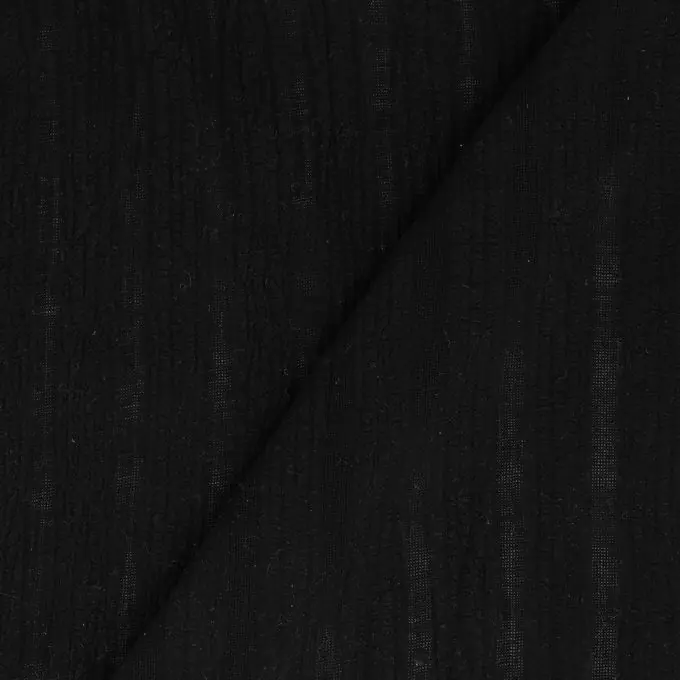 Batist gestreift schwarz Kostenloser Rückversand