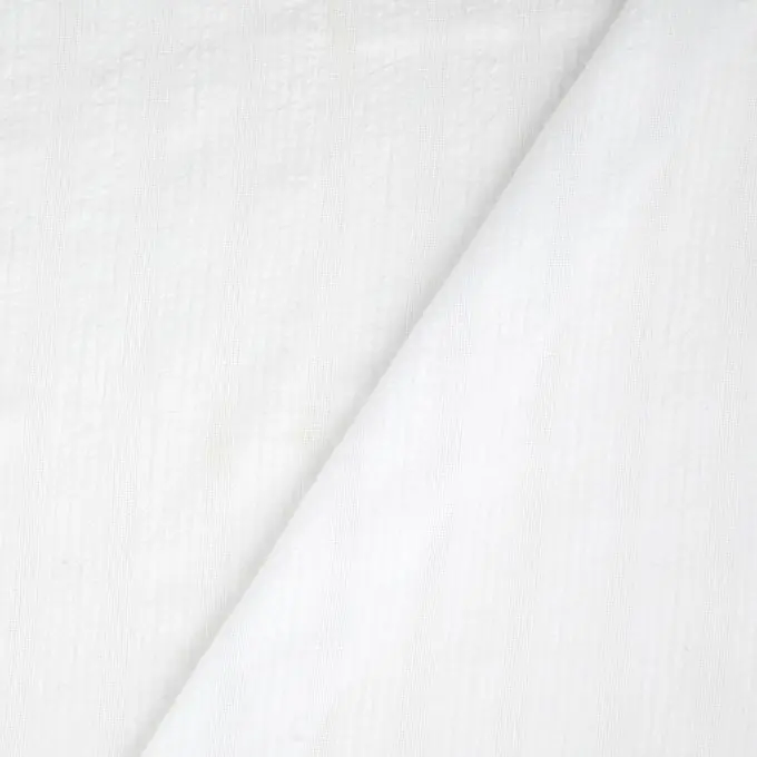 Kostenfreie Lieferung Gestreifter Batist Weiss