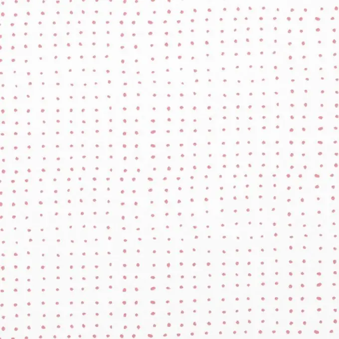 Must-Have Bio-Baumwolljersey-Stoff mit rosa Punkten