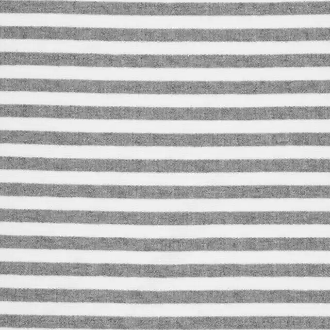 Original Gestreifter Stickstoff Ecru/Grau