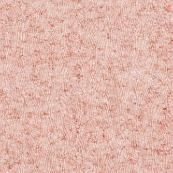 Rabatt Strickstoff Rosa meliert