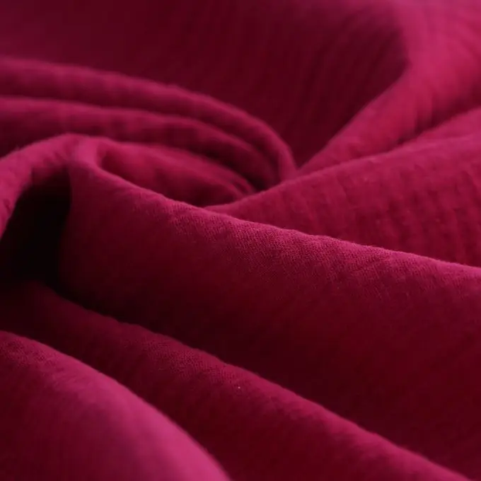 Kostenloser Rückversand Doppelte Gaze, Himbeere