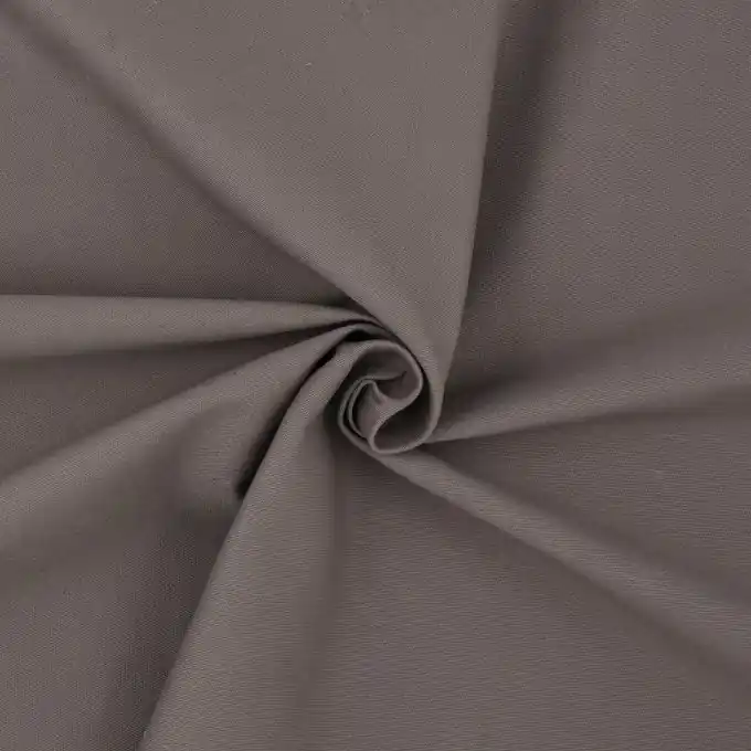 Baumwollstoff Chino Taupe Schnäppchen