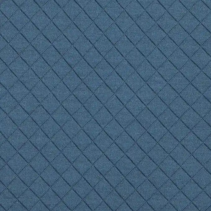 Gesteppter Jersey Blau Expressversand