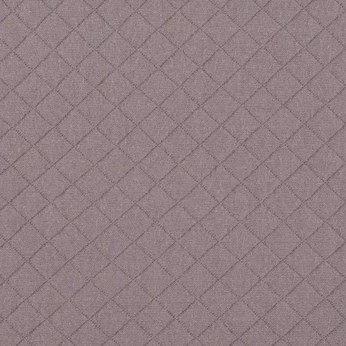 Feigenrosafarbener gesteppter Jersey-Stoff Mega-Angebot