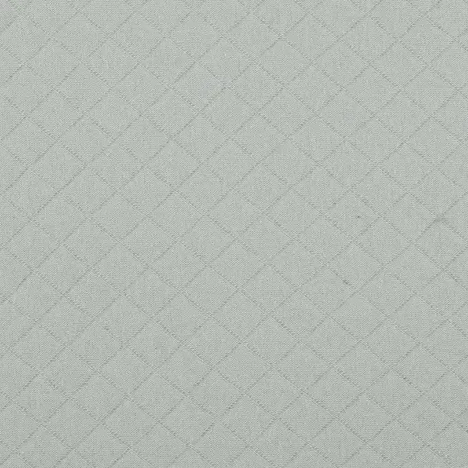 Ecrufarbener gesteppter Jersey-Stoff Hochwertig