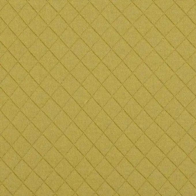 Gelber gesteppter Jersey-Stoff Top-Seller