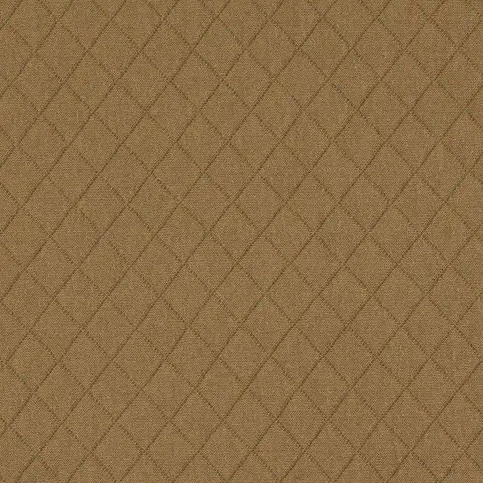 Sonderangebot Gesteppter Jersey Caramel