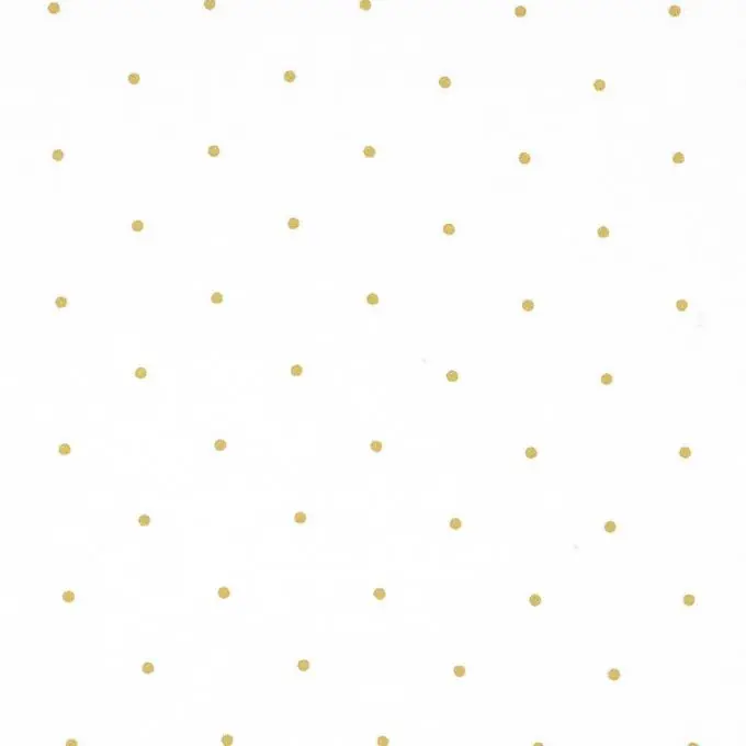 Batist Bio Baumwolle goldene Punkte Kostenfreie Lieferung