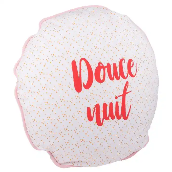 Rundes Kissen ‚Douce nuit‘ Sonderaktion