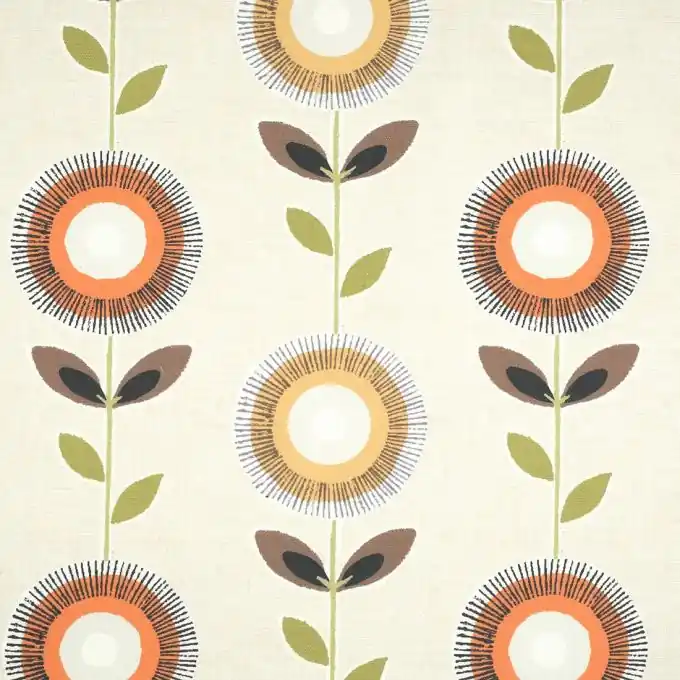 Dicker, beschichteter Baumwollstoff Scandi Letzte Chance