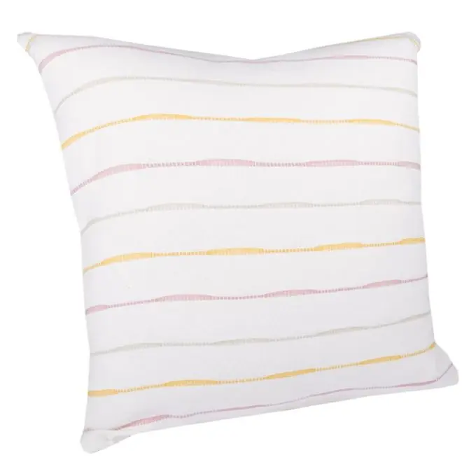 Kissen bunte Streifen Preis Gesenkt