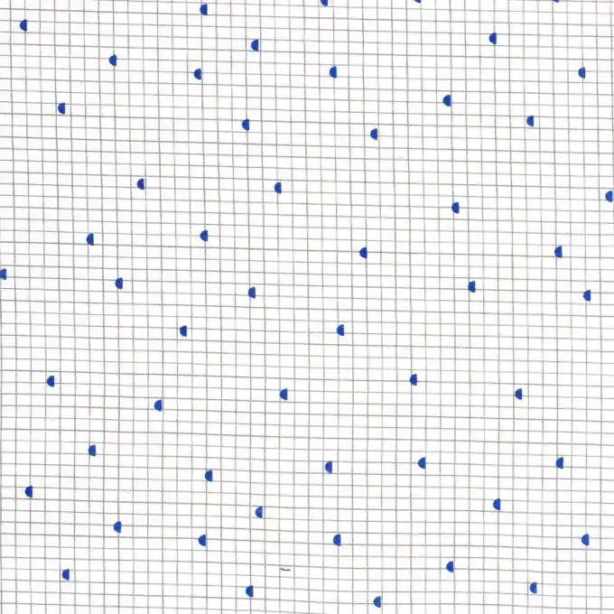 Markenware Baumwollstoff mit Karomuster