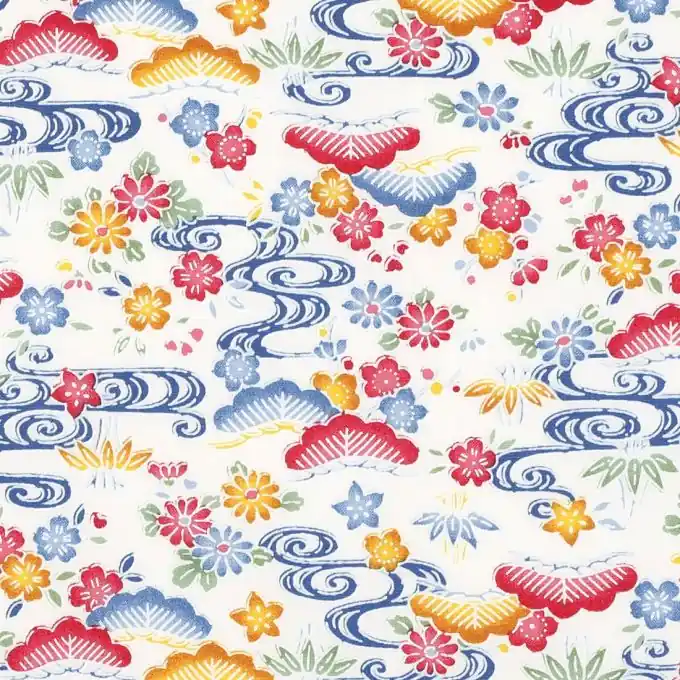 Japanischer Stoff in mehreren Farben Neue Kollektion