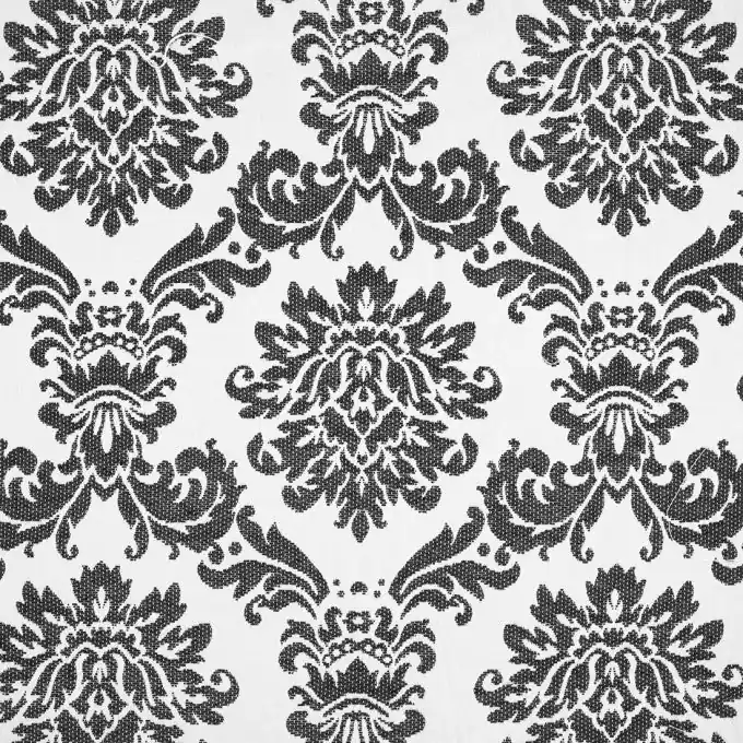 Piqué-Stoff Grau/Weiß Schnäppchen