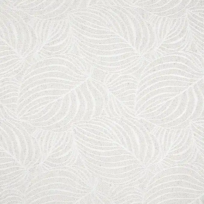 Piqué-Stoff Blattmotiv Leinen Sale