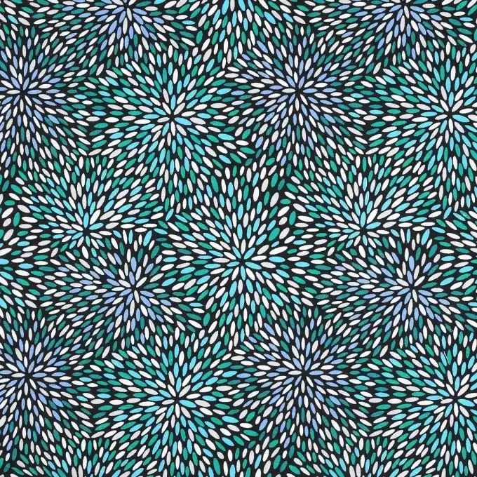 Neuheit Blauer Baumwollstoff