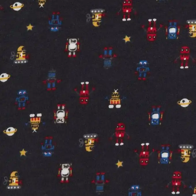 Sweatshirtstoff Roboter Top-Preis