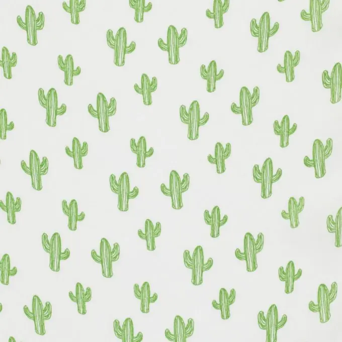 Geld-Zurück-Garantie Stoff aus Viskose Kaktus