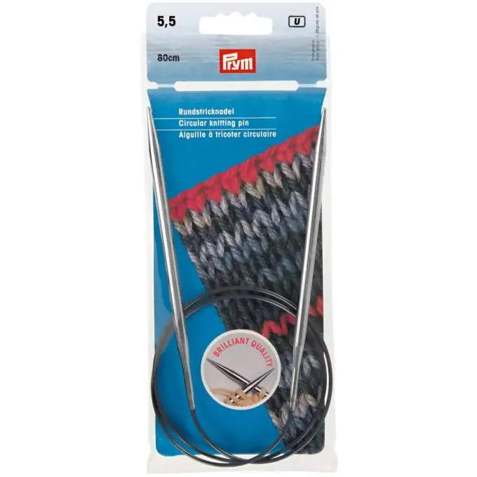 Rundstricknadeln, 80cm, 5,50mm, silberfarbig Sichere Zahlung