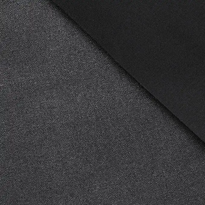 Super-Preis Schwere feste Bügeleinlage, schwer, schwarz