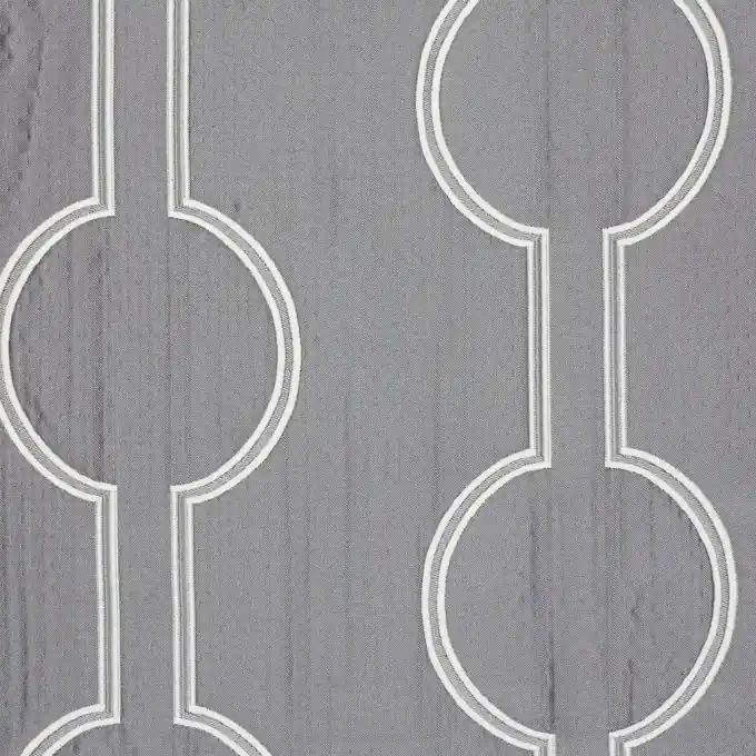 Hochwertig Jacquardstoff Kreis