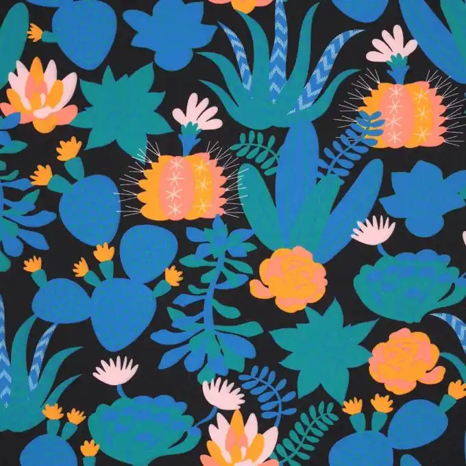 Dickes Stoffkaktus-Multicolor Heißes Angebot