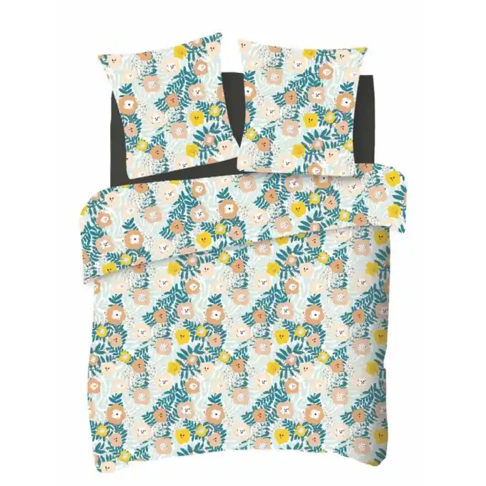 Preisreduziert Bettwäsche-Set Blumen