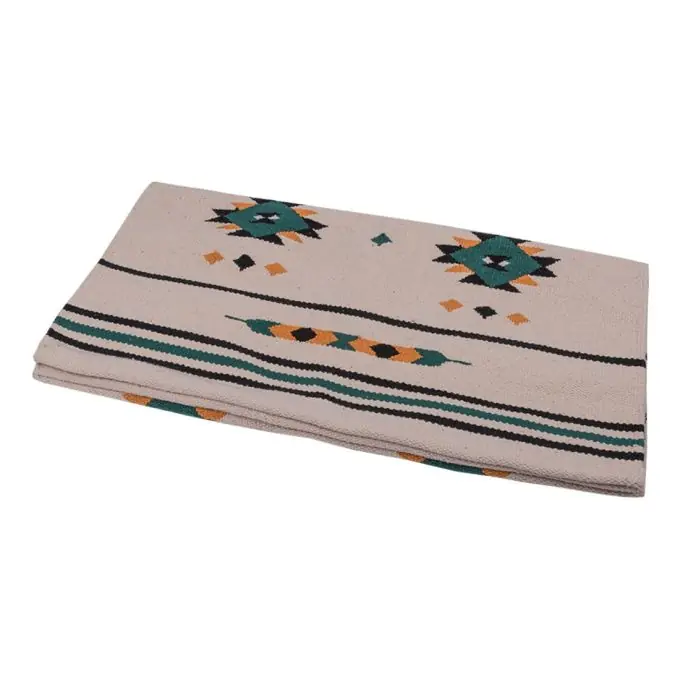 Solange Der Vorrat Reicht Teppich Ethno-Stil Grün/Gelb