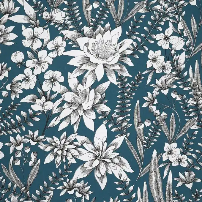 Lakenstoff Baumwolle Blau Limited Edition