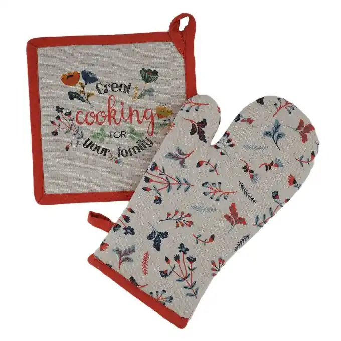 Kracherpreis Topflappen & Ofenhandschuh Goof Day