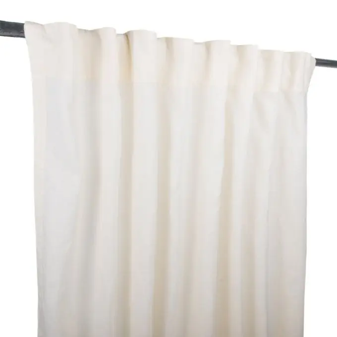 Begrenztes Angebot Leinenvorhang Ecru