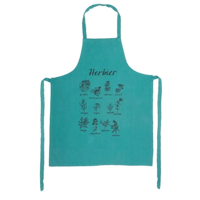 Schürze Grün Botanica Abverkauf